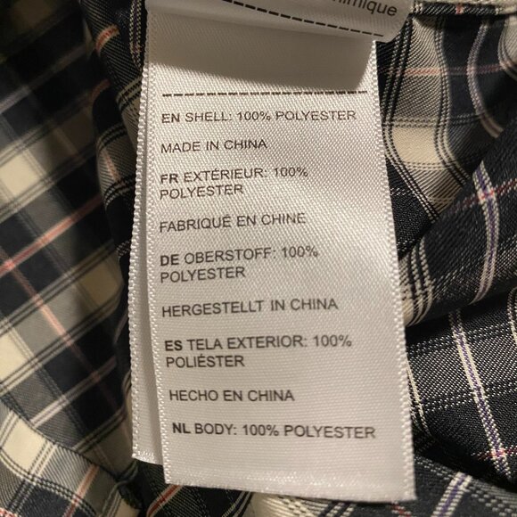 UNTUCKit Men's Button Down Plaid Long Sleeve Shirt, Size 3XL - Picture 6 of 6